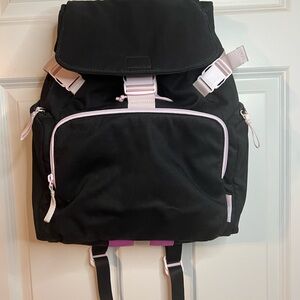 Vera Bradley Black and Pink Backpack